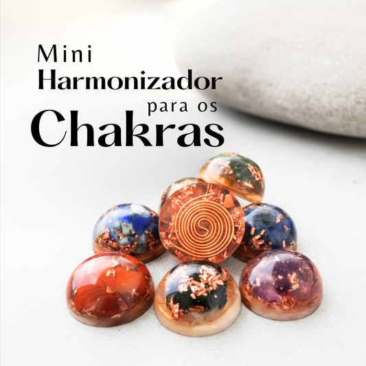 Mini Harmonizador dos 8 Chakras - para Mesa Radiónica