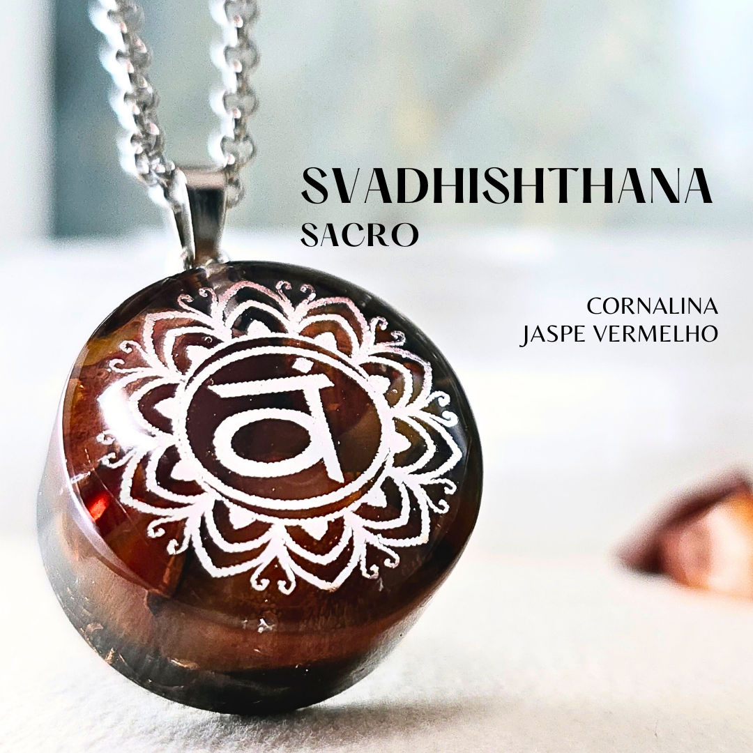 Chakra Sacro | Orgonite Svadhishthana - Criatividade, Coragem e Poder