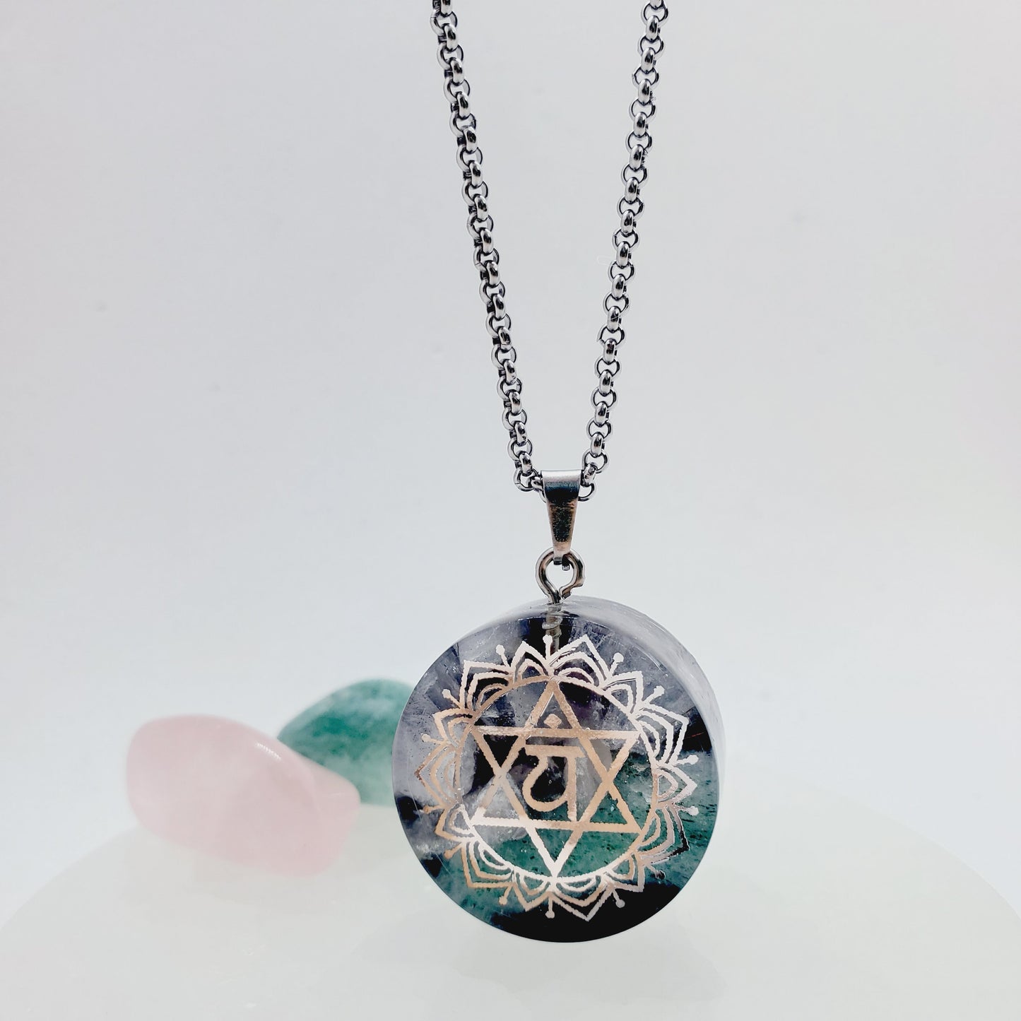 Chakra Coração | Orgonite Anahata - Amor, Saúde e Bem Estar.