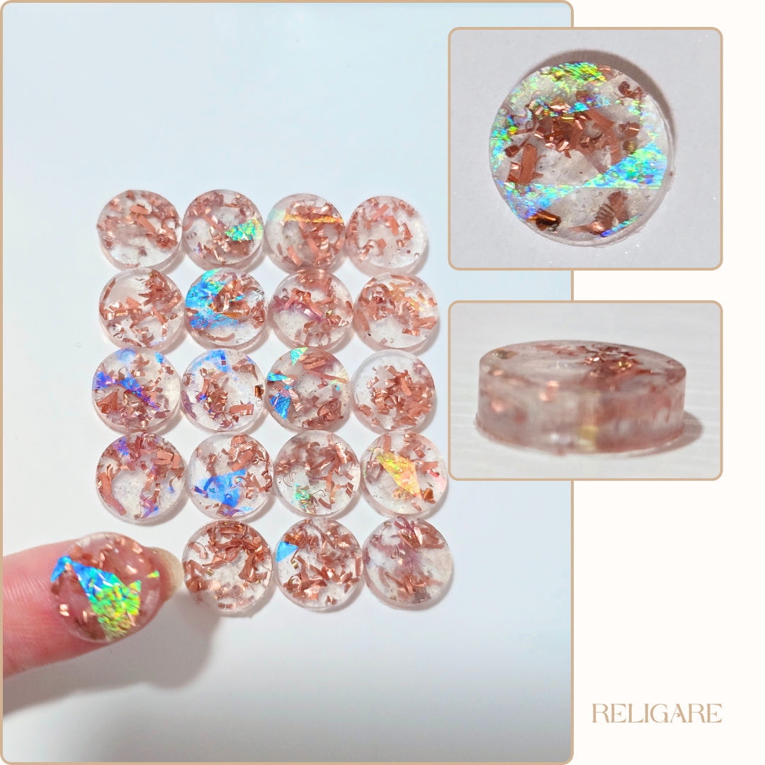 Autoestima, Positividad y Vitalidad | Orgonita con Cuarzo Rosa y Jaspe Rojo