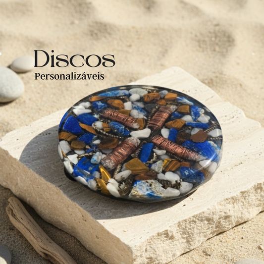 Disco Gerador de Energia Orgone | Personalizável