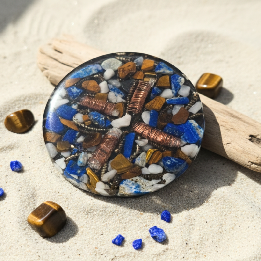 Disco Gerador de Energia Orgone | Personalizável