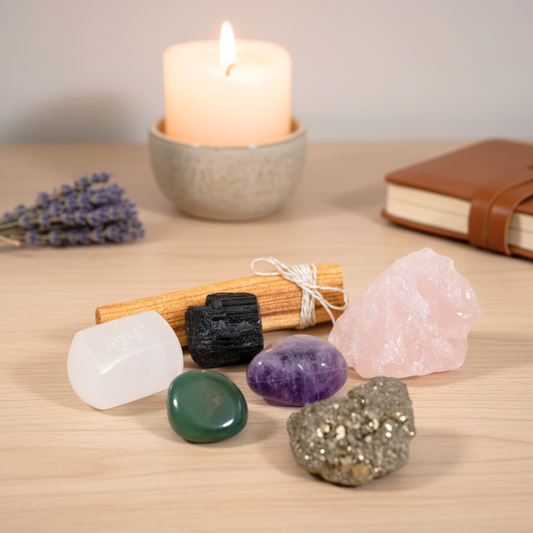 Crystal Kit for Life Harmonization – Balance and Well-Being