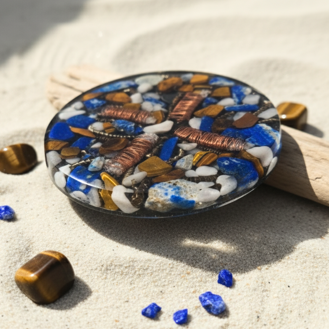 Disco Gerador de Energia Orgone | Personalizável