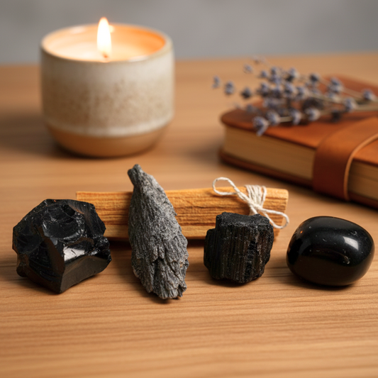 Crystal Kit for Energy Protection and Cleansing – Strengthen Your Aura