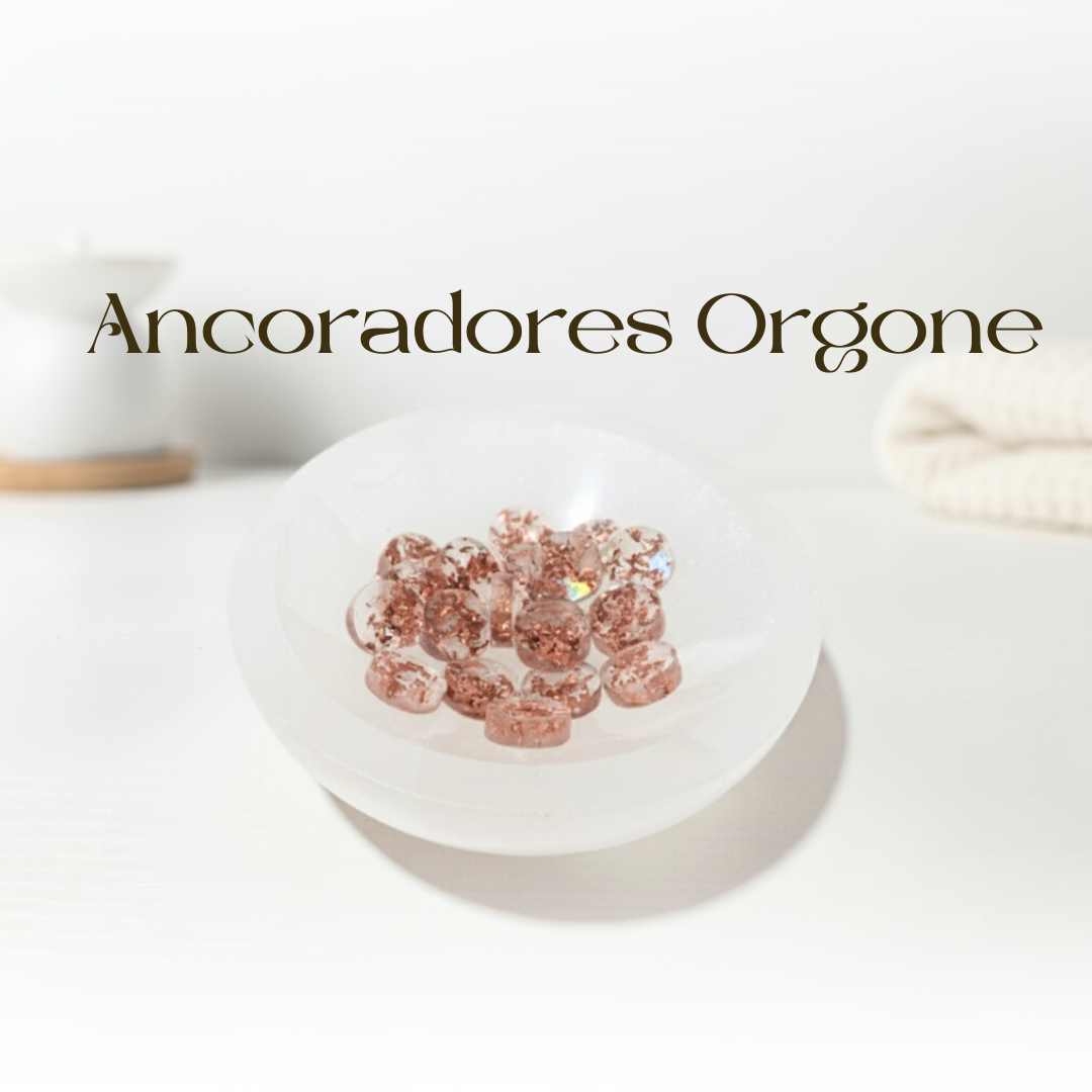 Autoestima, Positividad y Vitalidad | Orgonita con Cuarzo Rosa y Jaspe Rojo